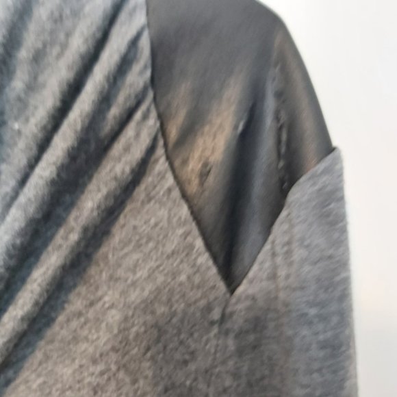 CHAUS SPORT | Women's Cardigan Sweater Grey Size Large - Picture 3 of 4